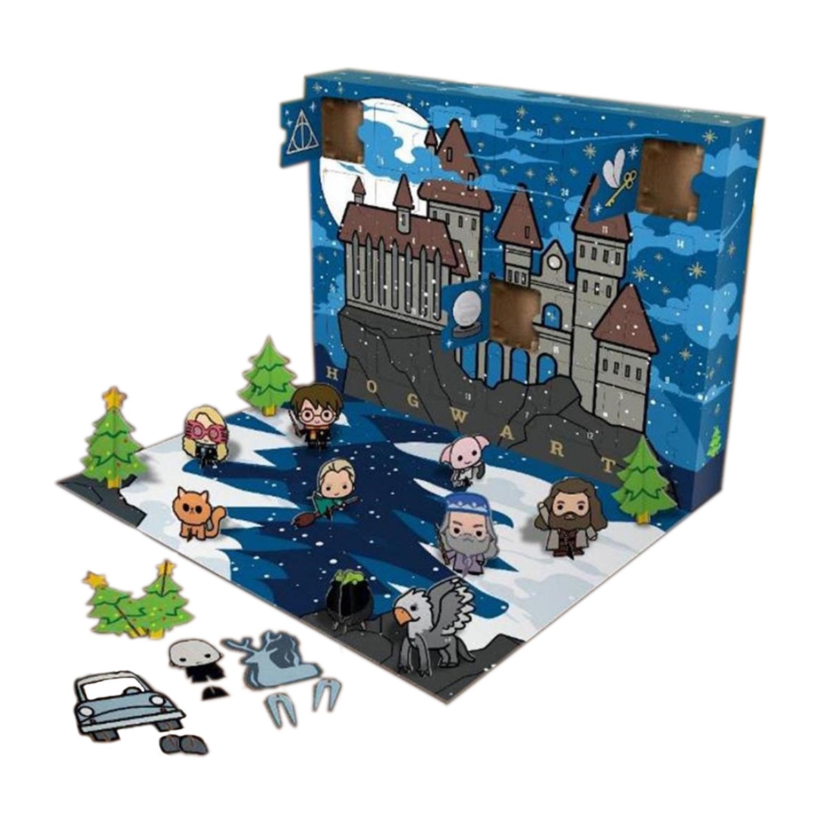 Calendario de advento Hogwarts 24 peças Harry Potter 1