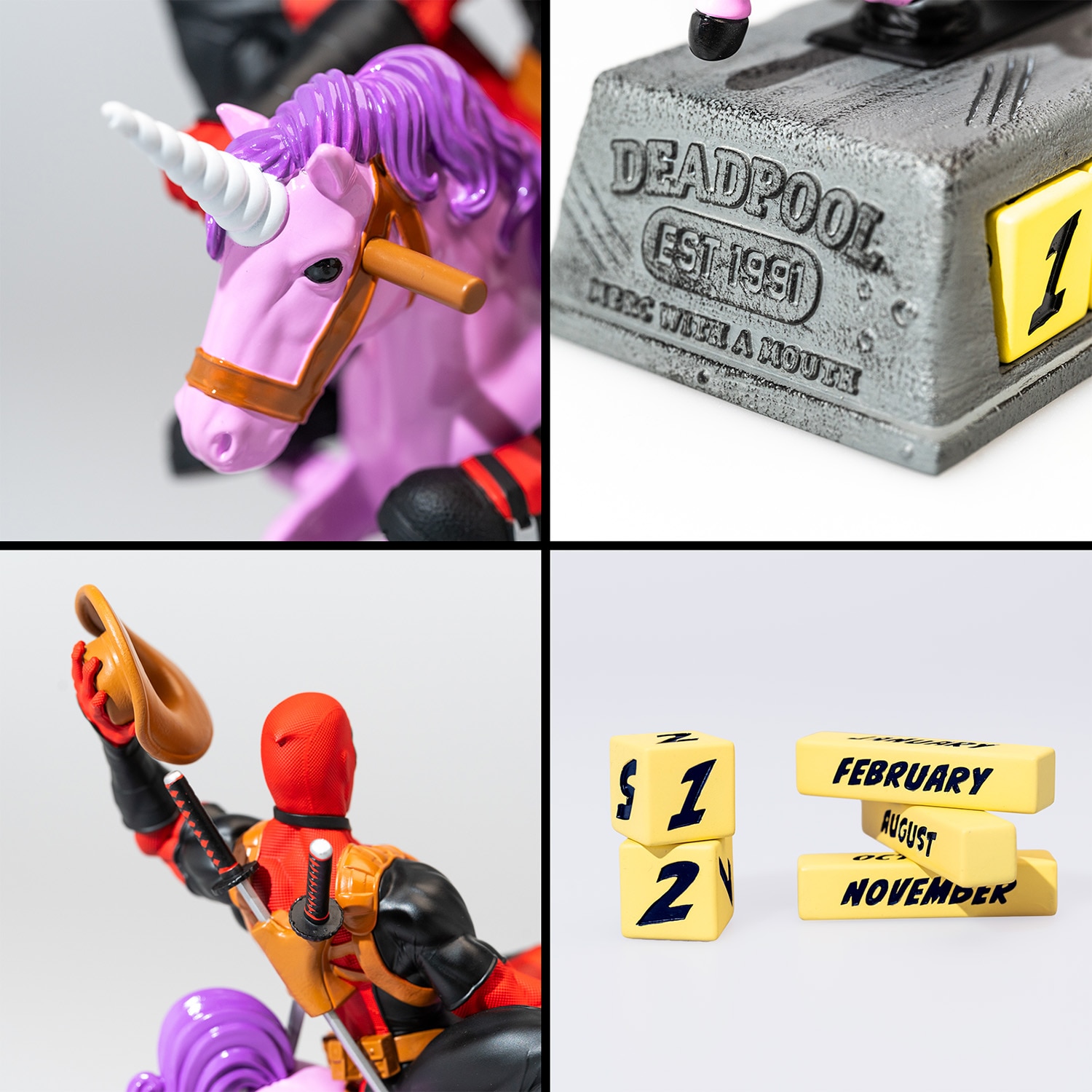 Calendario Perpetuo Deadpool Marvel 5