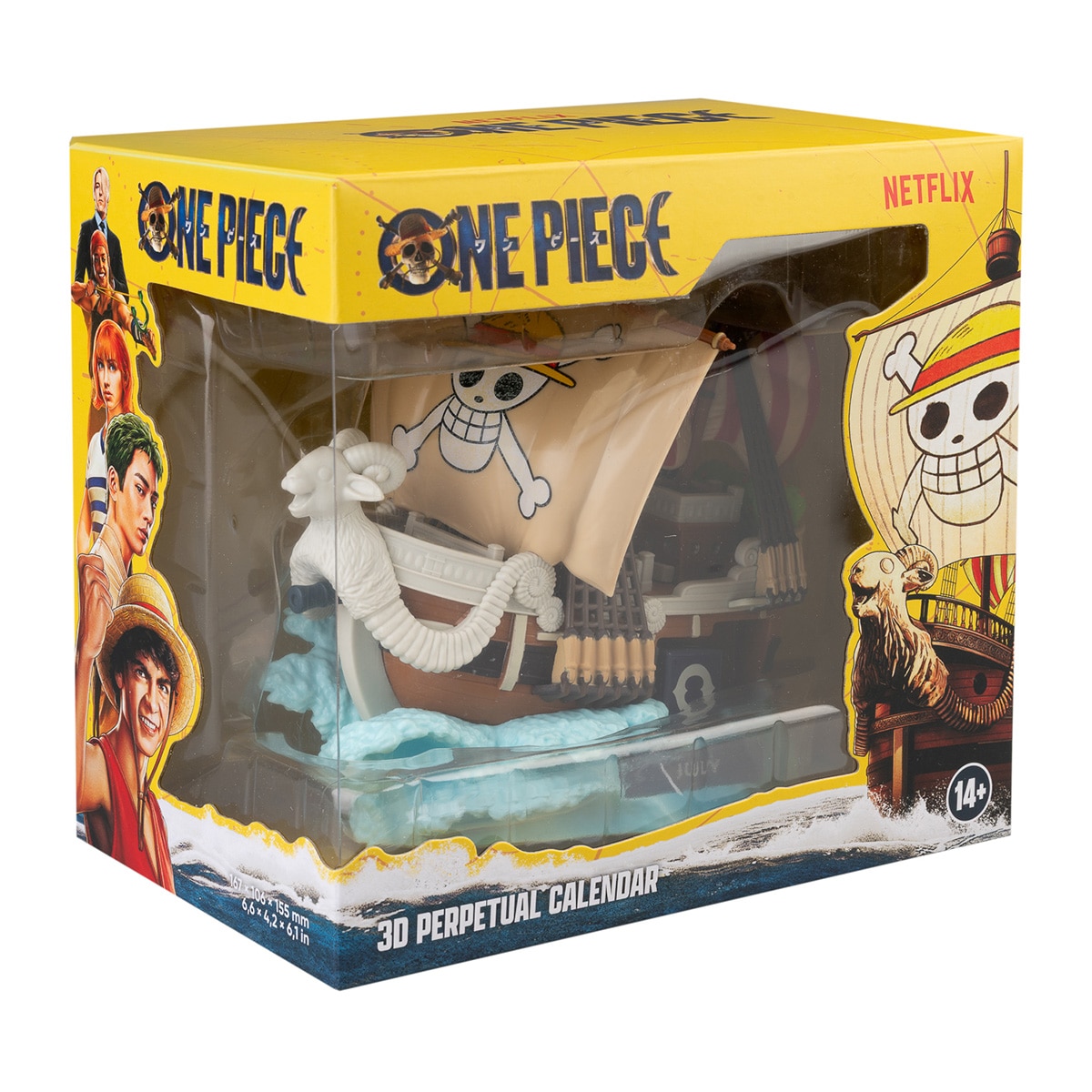 Calendário Perpétuo Going Merry One Piece Grupo Erik Castanho-2