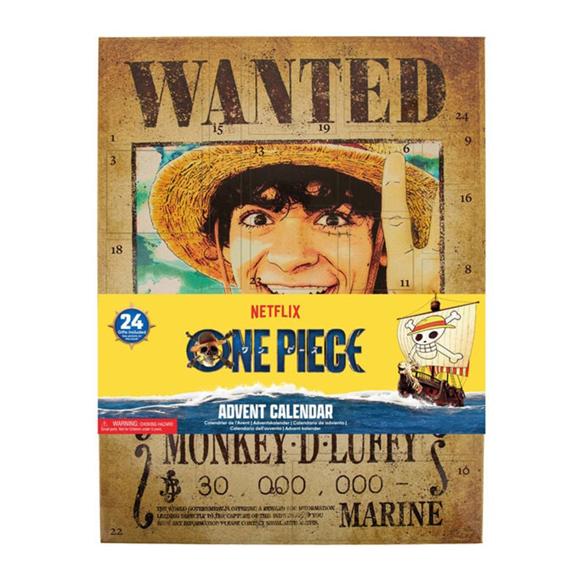 Imagem 0 de Calendário do Advento Prem One Piece CNR