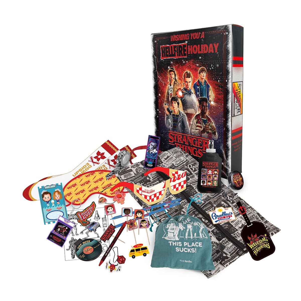 Calendário do Advento CNR de Prem Stranger Things Multicolor-4