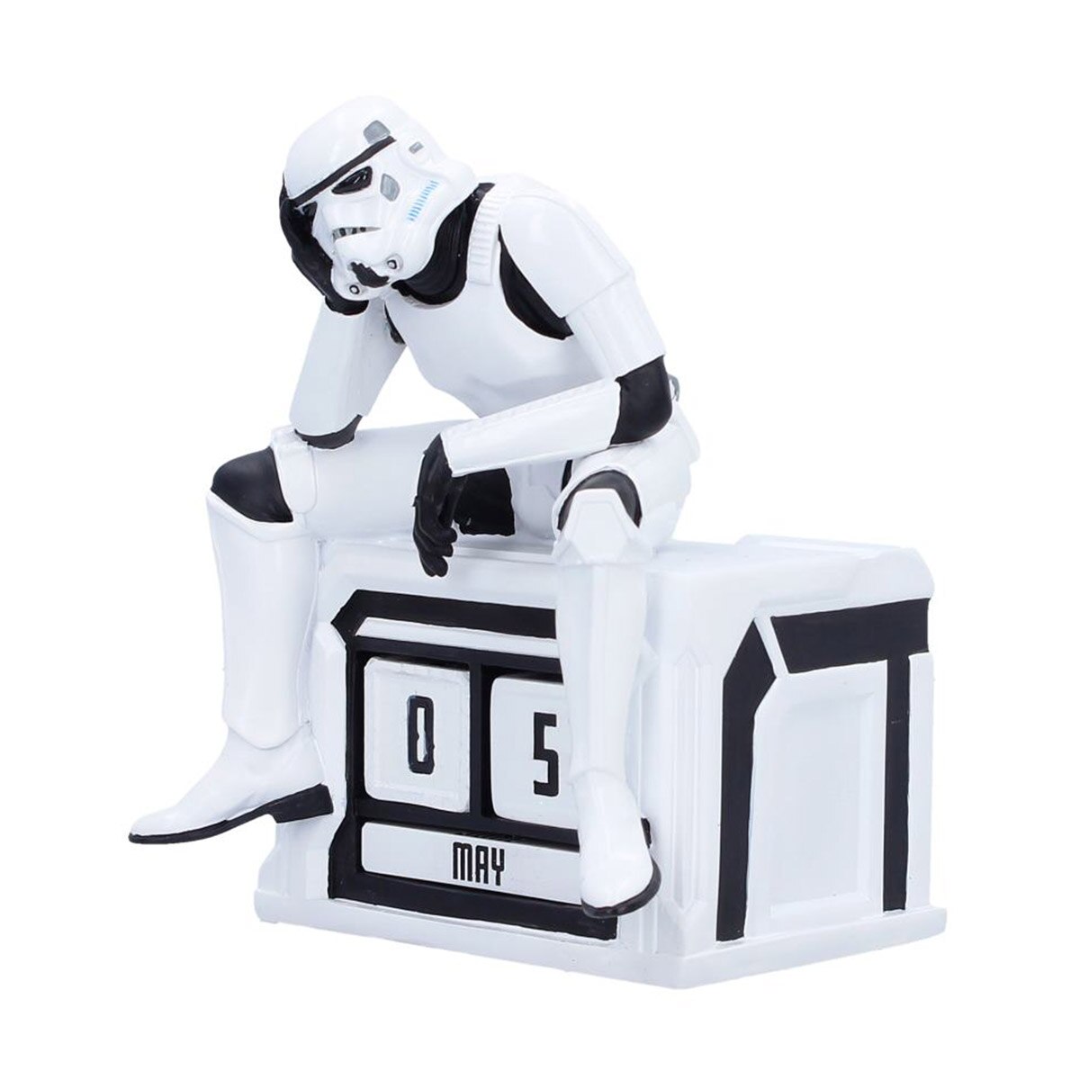 Calendario Perpetuo Stormtrooper Star Wars Nemesis Now Branco-2