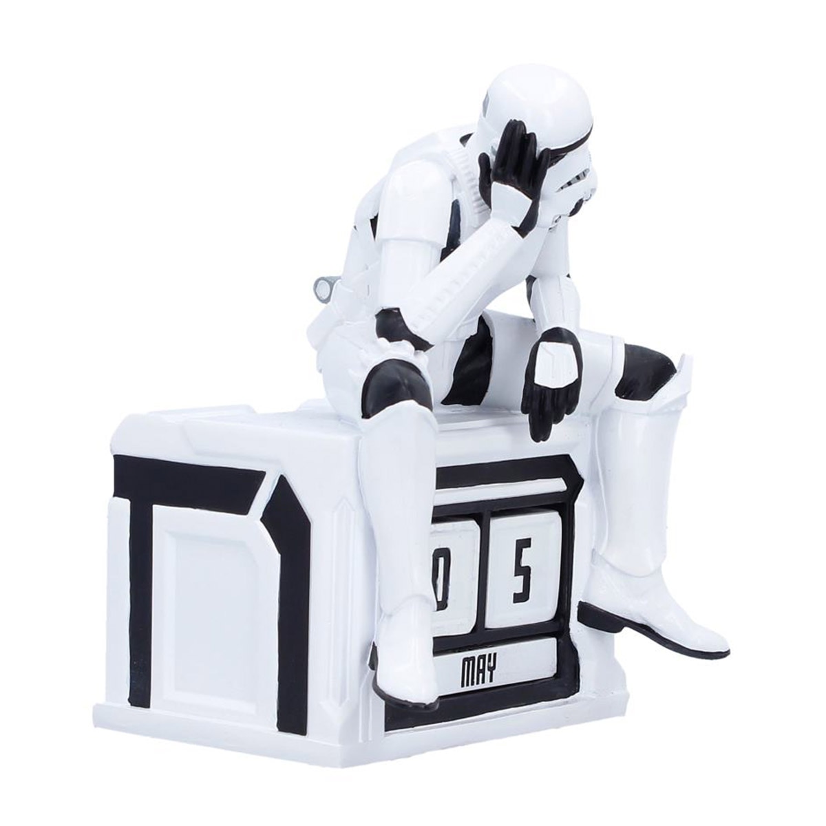 Calendario Perpetuo Stormtrooper Star Wars Nemesis Now Branco-4