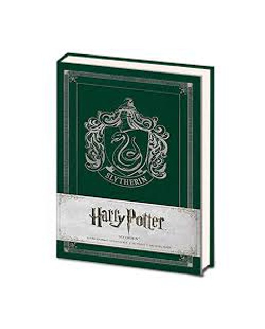 Caderno Harry Potter Slitherin Preto-1