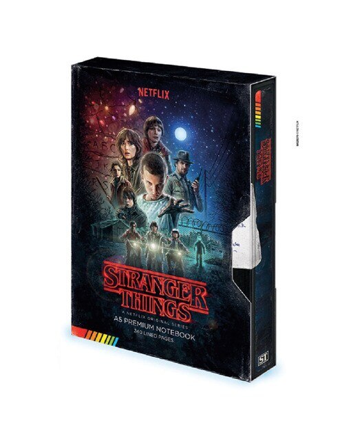 Caderno Stranger Things A5 Premium Fita VHS Multicolor-1