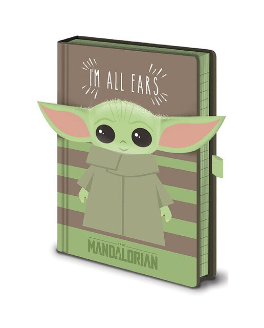 Caderno A5 Star Wars The Mandalorian Baby Yoda 1