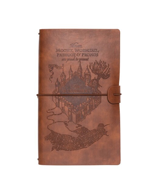 Cuaderno de Viaje Harry Potter Mapa