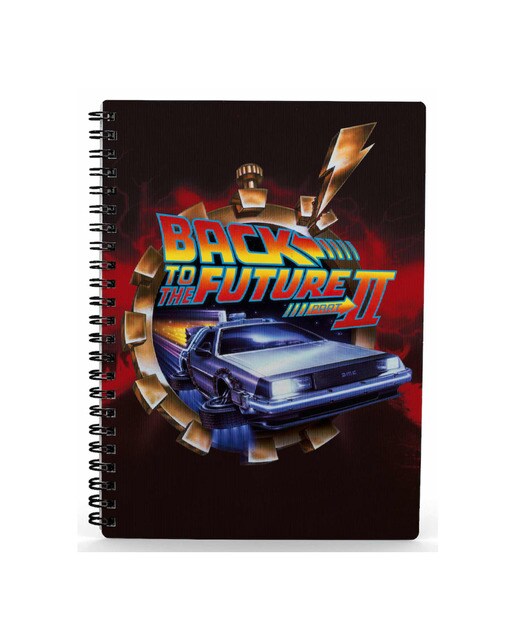 Bloco Efeito 3D Regresso Ao Futuro 2 Delorean 1