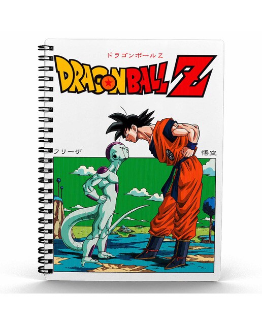 Imagem 0 de Caderno de Argolas 3D Freezer vs Goku Dragon Ball
