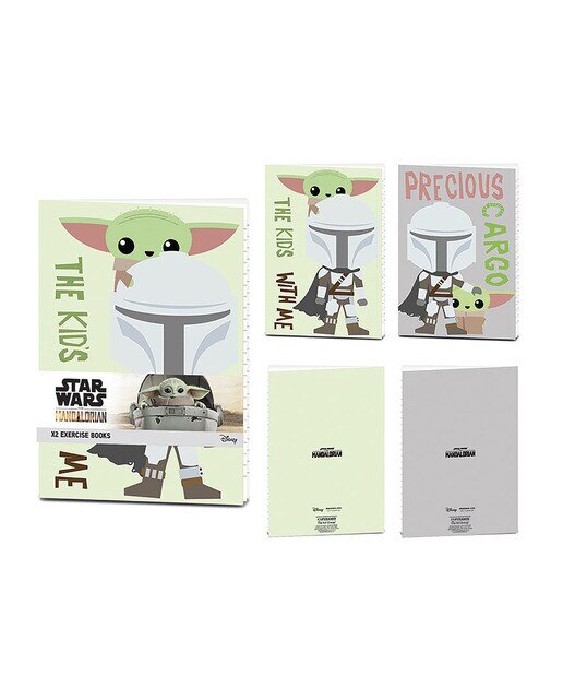 Caderno Exercício Mandalorian STAR WARS 1