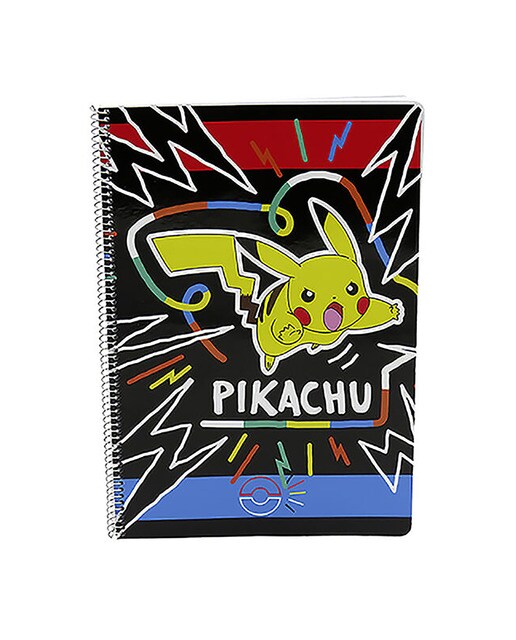 Imagem 0 de Caderno A4 Espiral Pikachu POKEMON