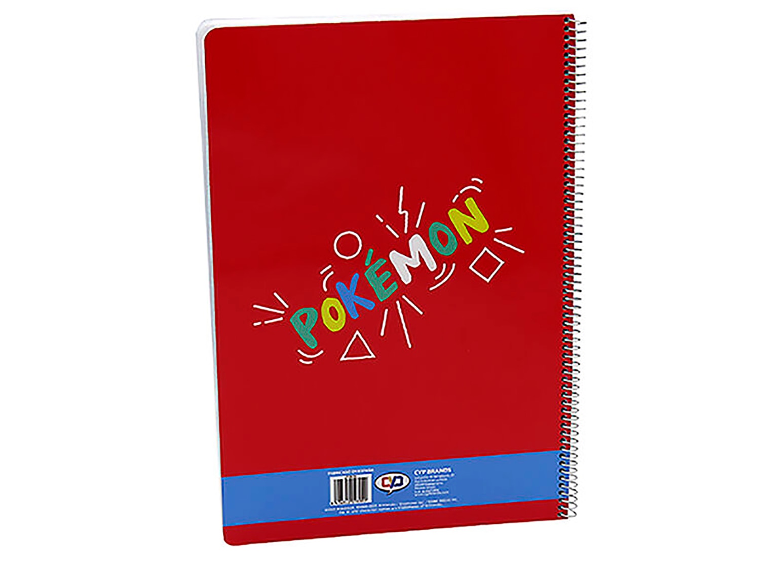 Caderno A4 Espiral Pikachu POKEMON 2