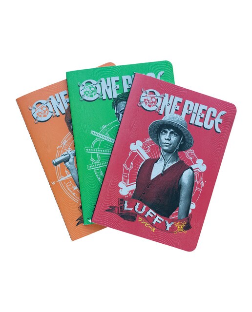 Caderno SET-3 Luffy, Zoro, Nami 1