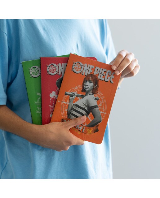 Caderno SET-3 Luffy, Zoro, Nami 4