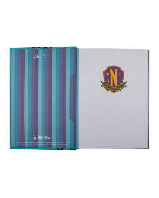 Caderno A5 Quarta-Feira Enid 6
