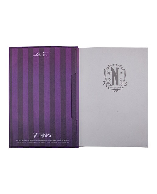Caderno A5 Nevermore Academy Quarta-feira 7