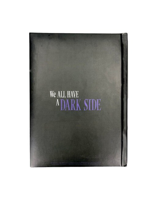 Caderno com Luz Dark Side Quarta-feira Wednesday 2
