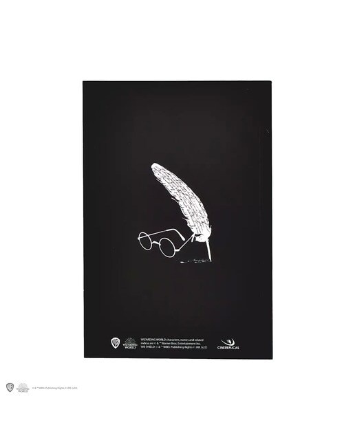 Caderno A5 Reliquias da morte Harry Potter Moriarte 2