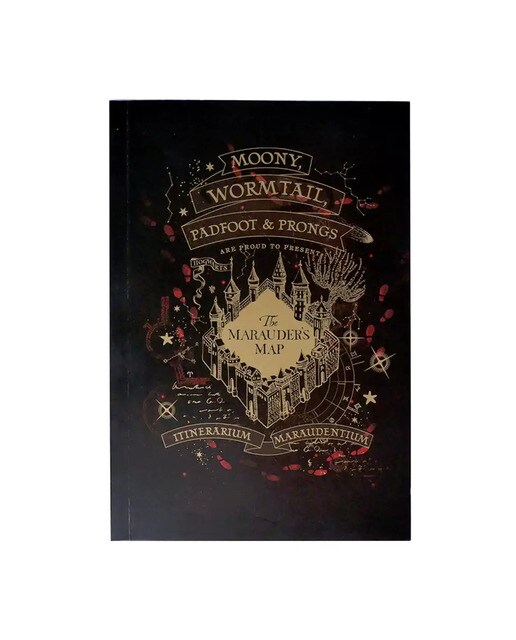 Imagem 0 de Caderno A5 Mapa Rasterador Harry Potter Moriarte