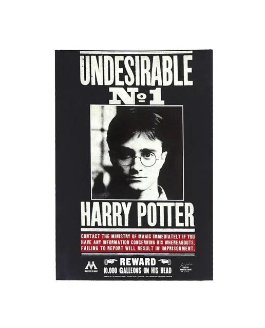 Imagem 0 de Caderno A5 Wanted Harry Potter Moriarte