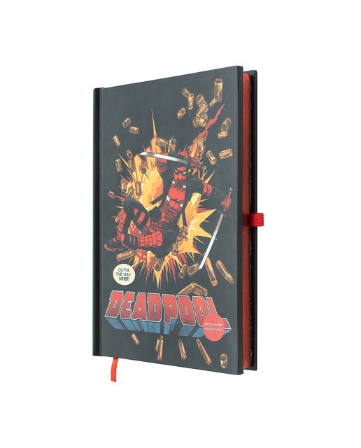 Cuaderno A5 con luz Deadpool 3 Erik 1