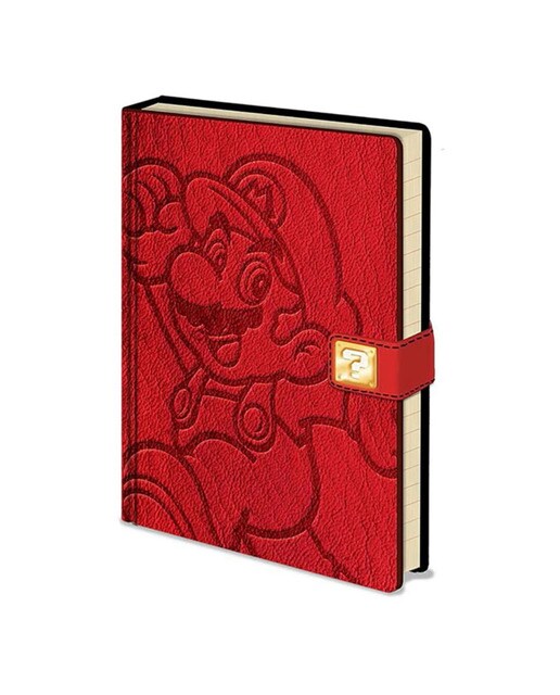 Caderno A5 Premium Mario Bros Pyramid 1
