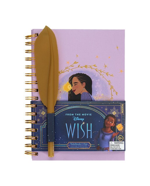 Conjunto de papelaria (caderno e esferográfica) 1