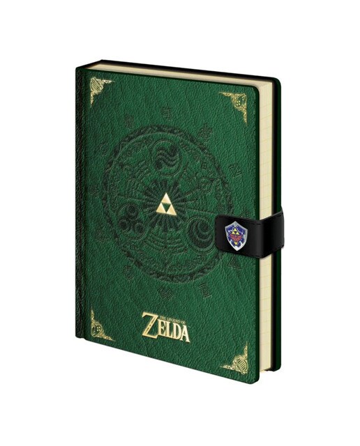 Caderno A5 premium Zelda 1