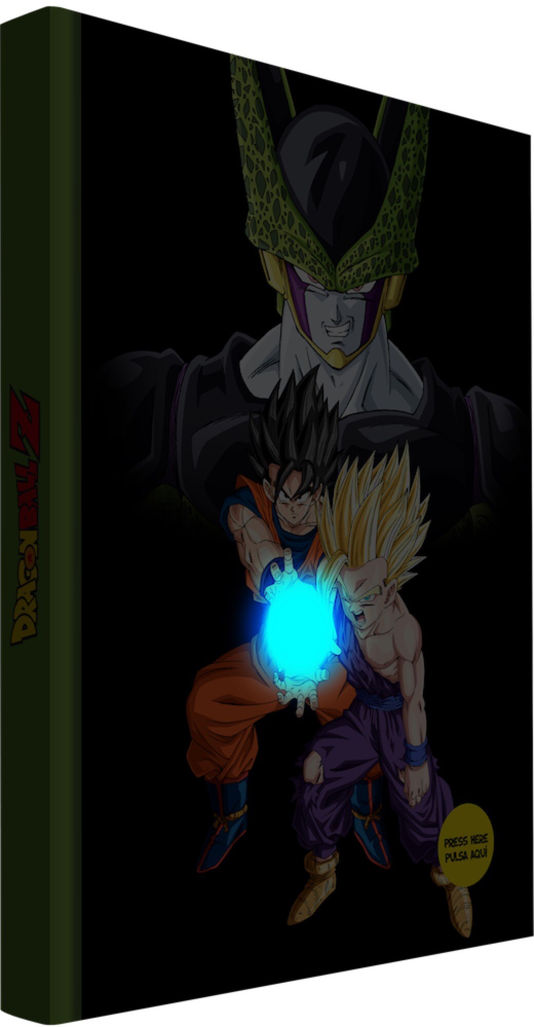 Libreta luz Batalla Final Cell Dragon Ball Z 2