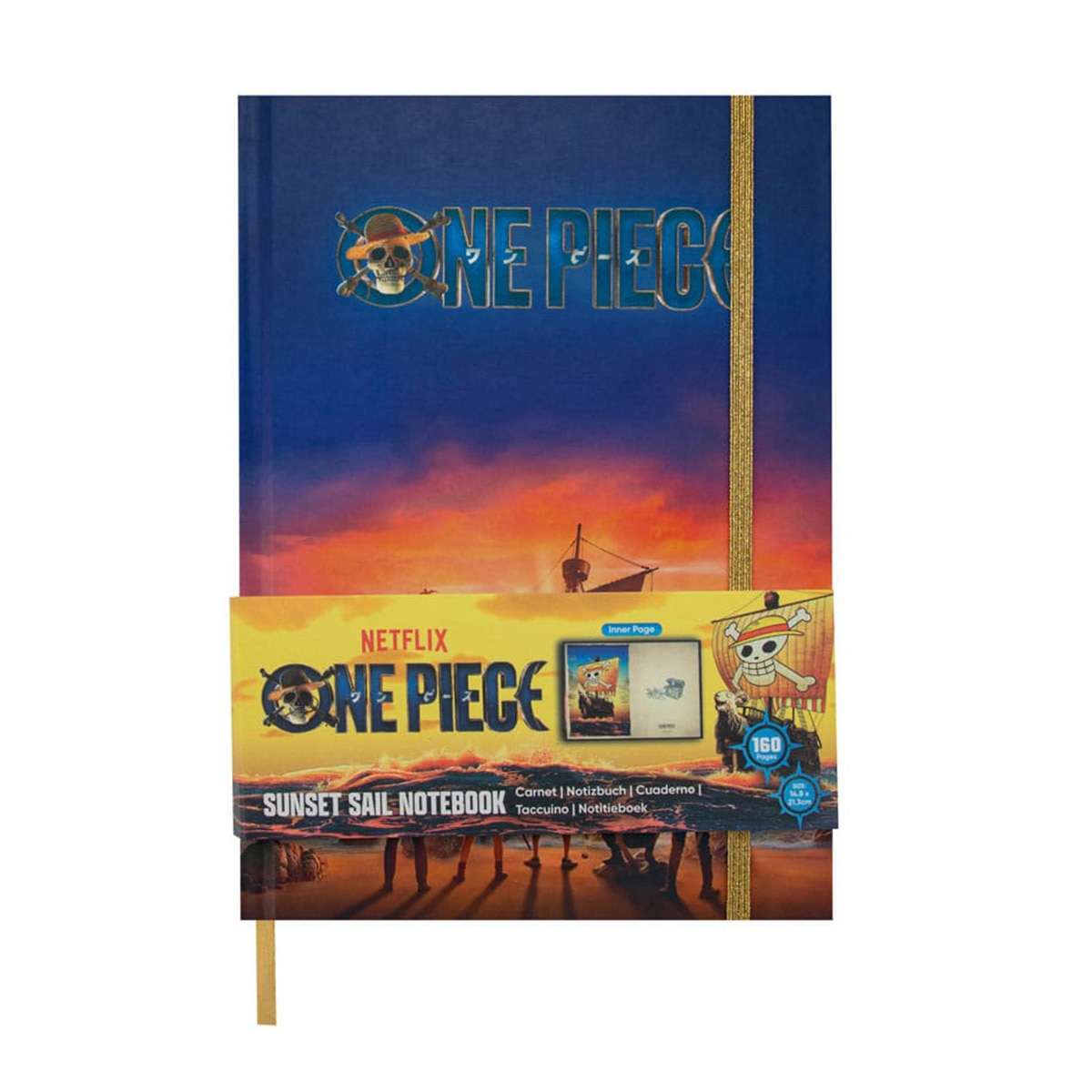 Imagem 0 de Caderno A5 prem Sunset Sail One Piece