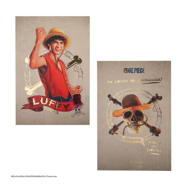 Imagem 0 de Caderno capa mole Luffy One Piece Acción Real CNR