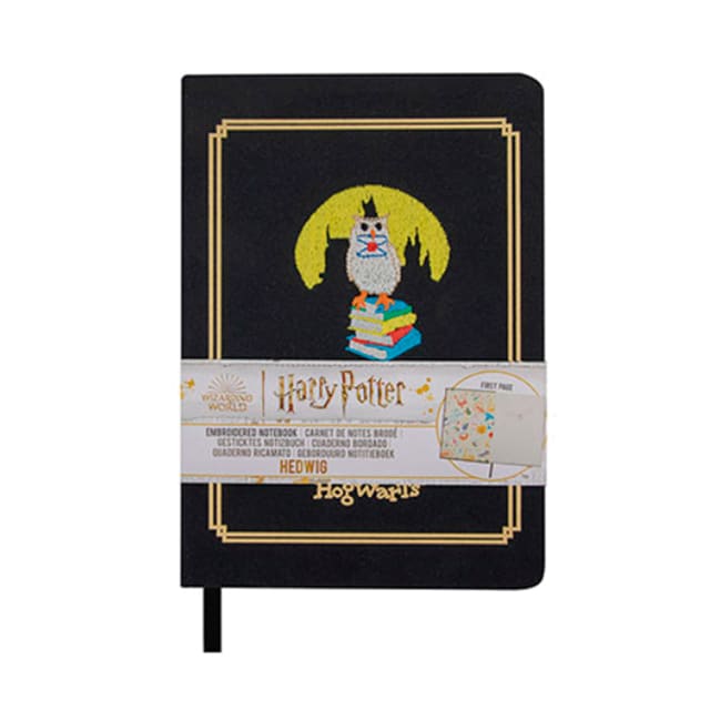Imagem 0 de Caderno premium Bordado Hedwig Harry Potter