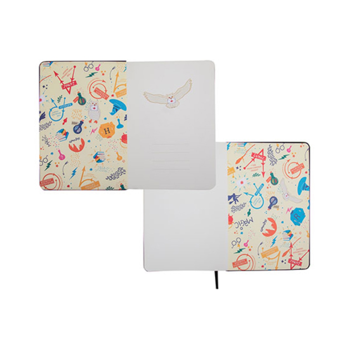 Caderno premium Bordado Hedwig Harry Potter 2