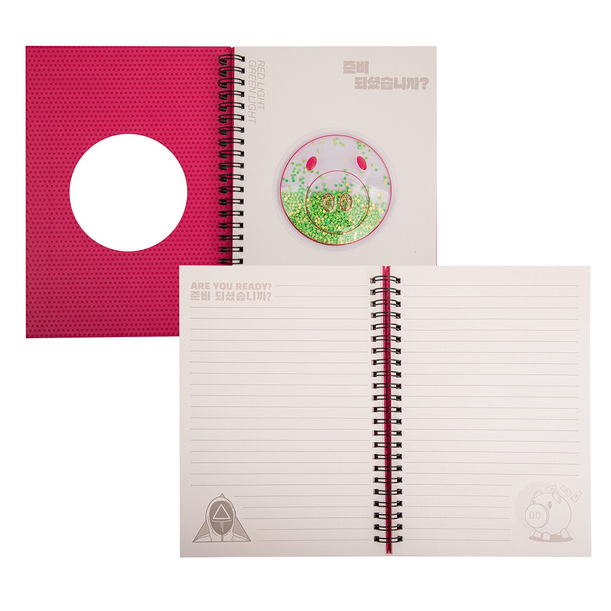 Caderno Premium Mealheiro Cerdito El Juego del Calamar Cineréplicas 3