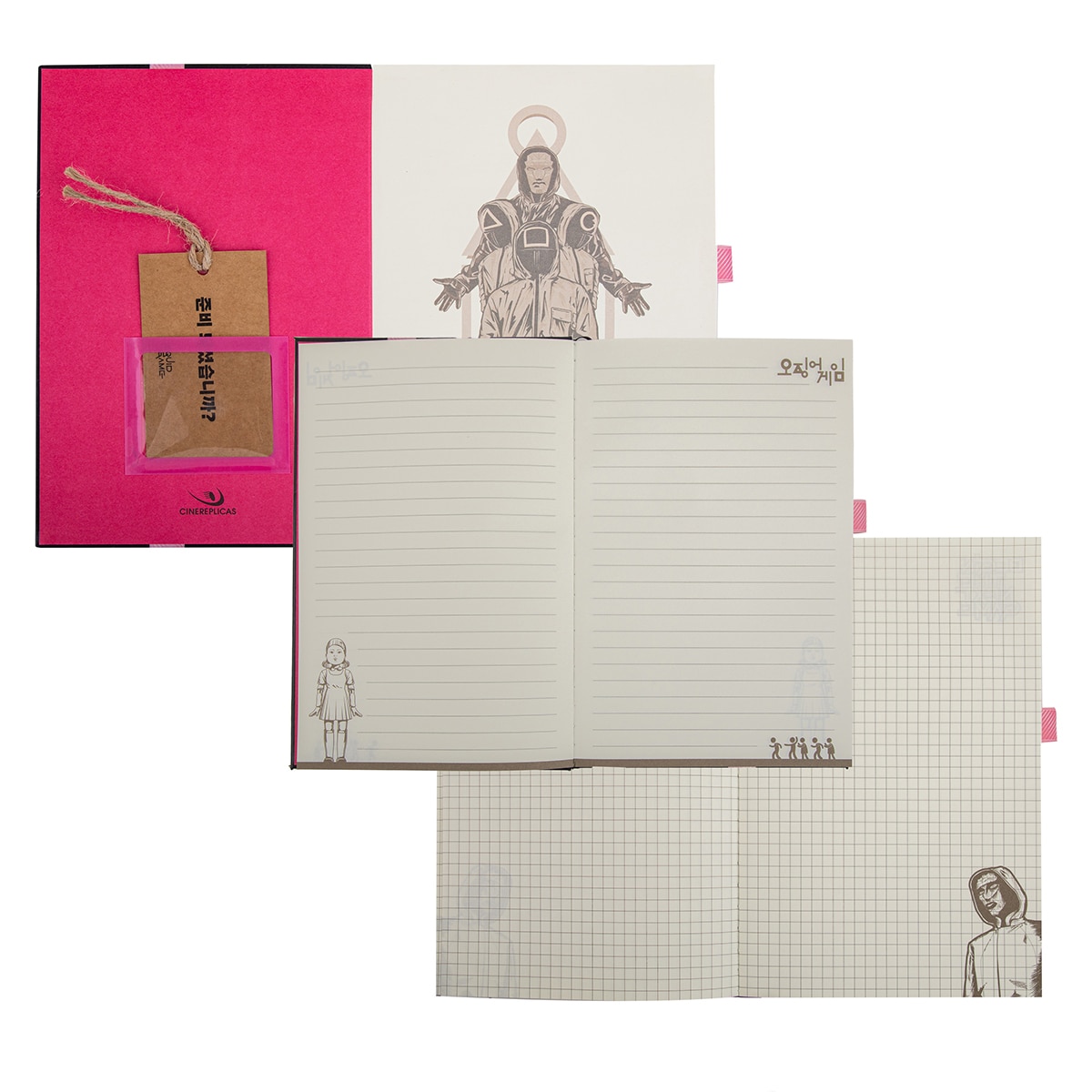 Caderno premium Ataúd El Juego del Calamar Cineréplicas 4