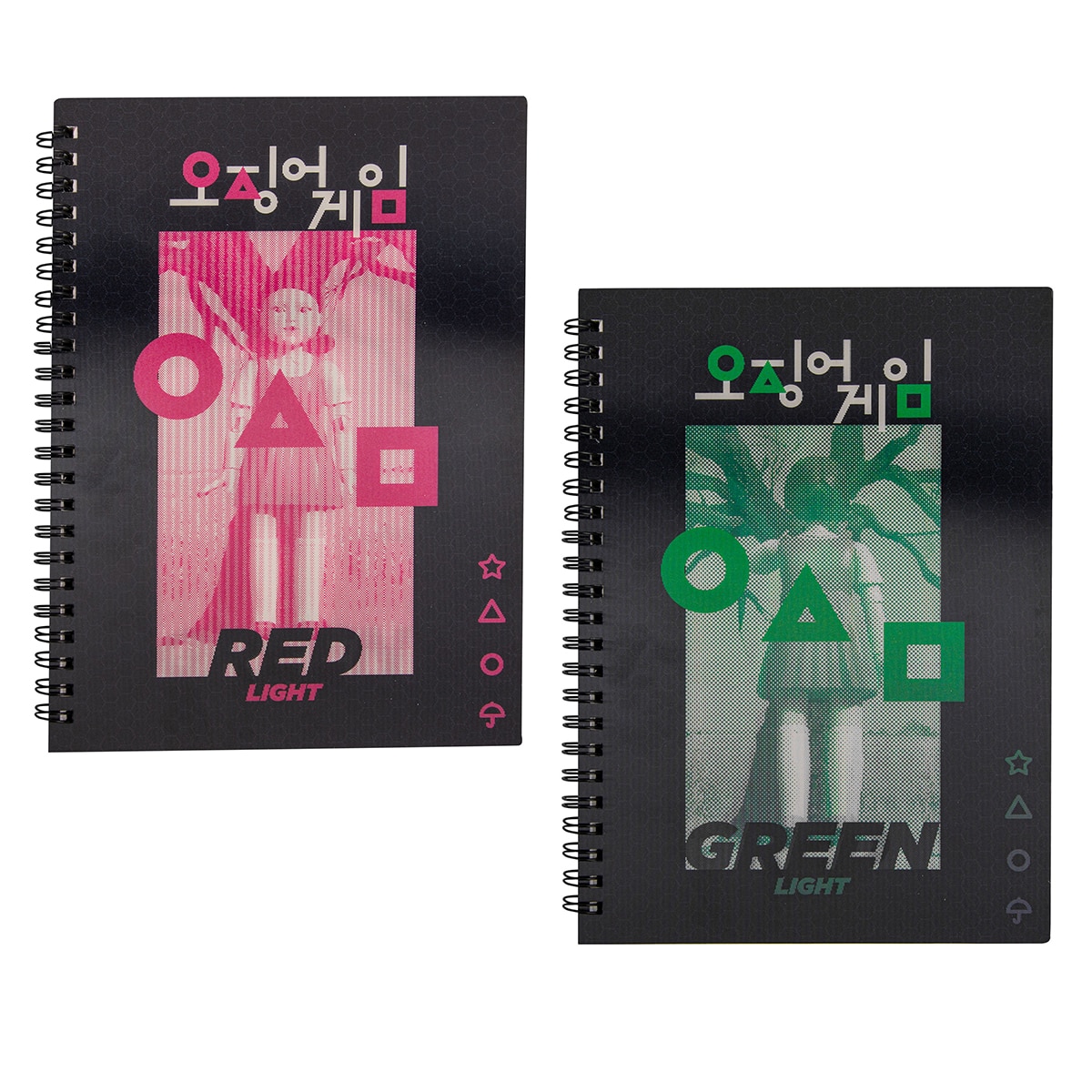 Caderno Lenticular Luz Roja/Verde El Juego del Calamar Cineréplicas 1