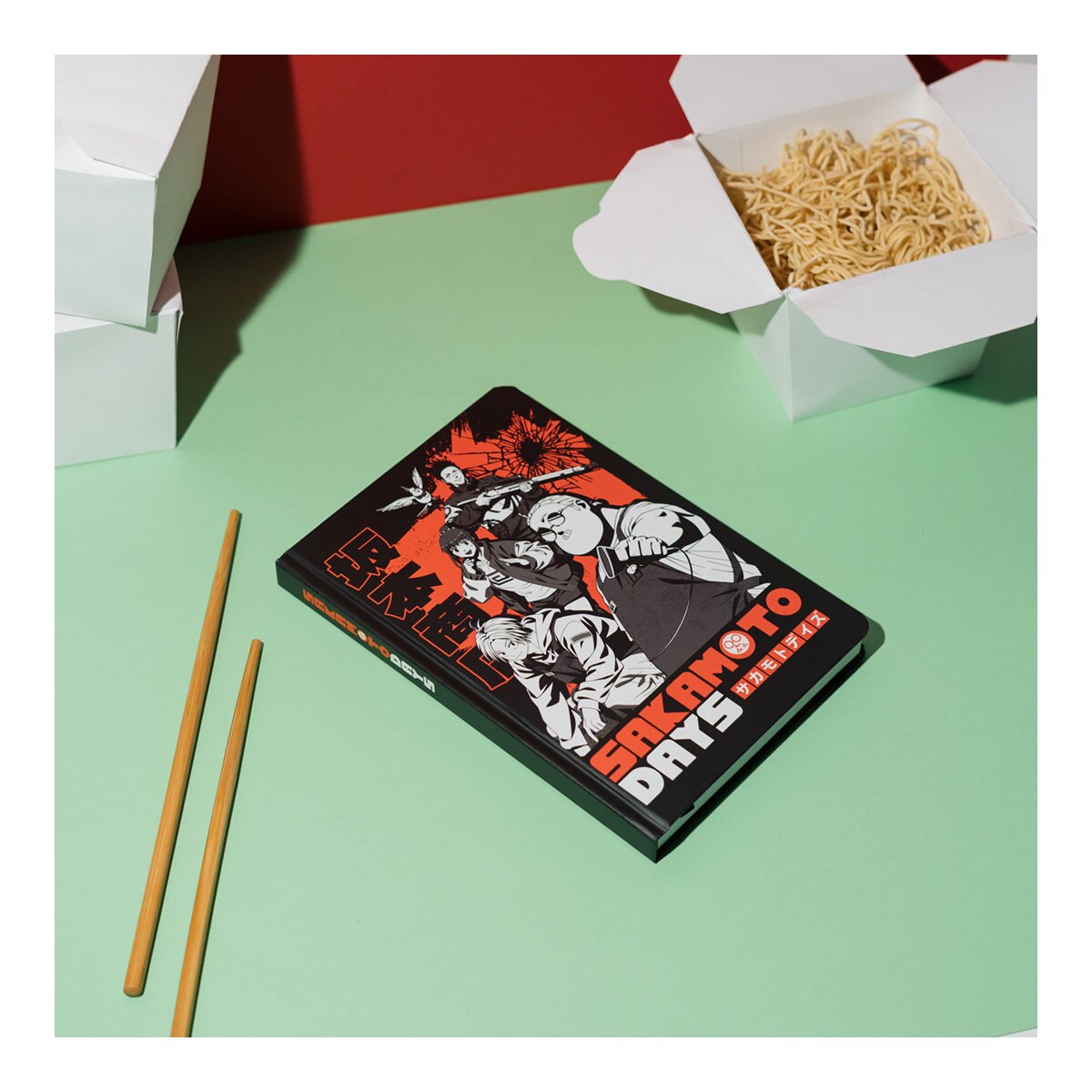 Caderno A5 Sakamoto Days Sakamoto Days Grupo Erik Vermelho-8
