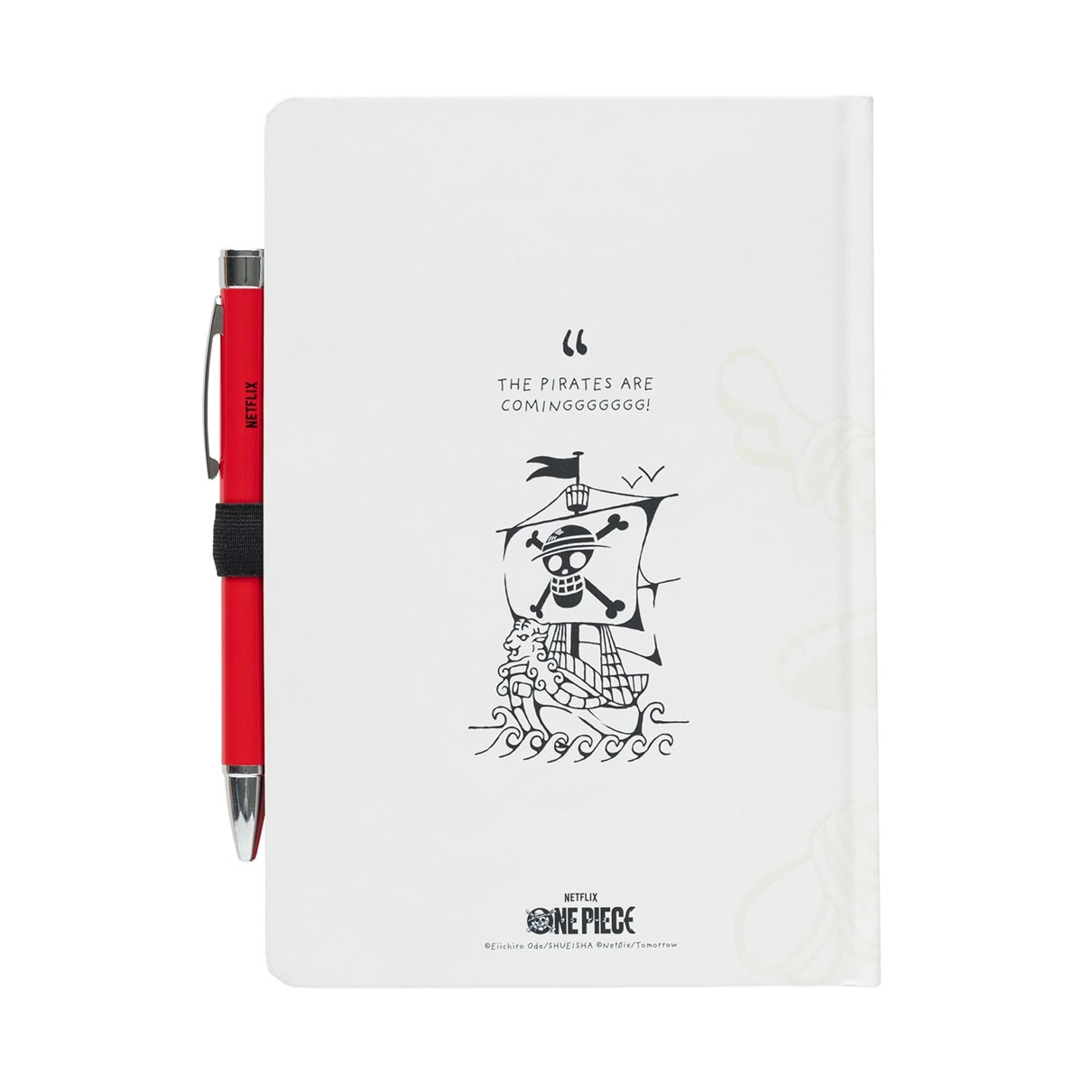Caderno A5 e Boli One Piece Netflix Branco-2