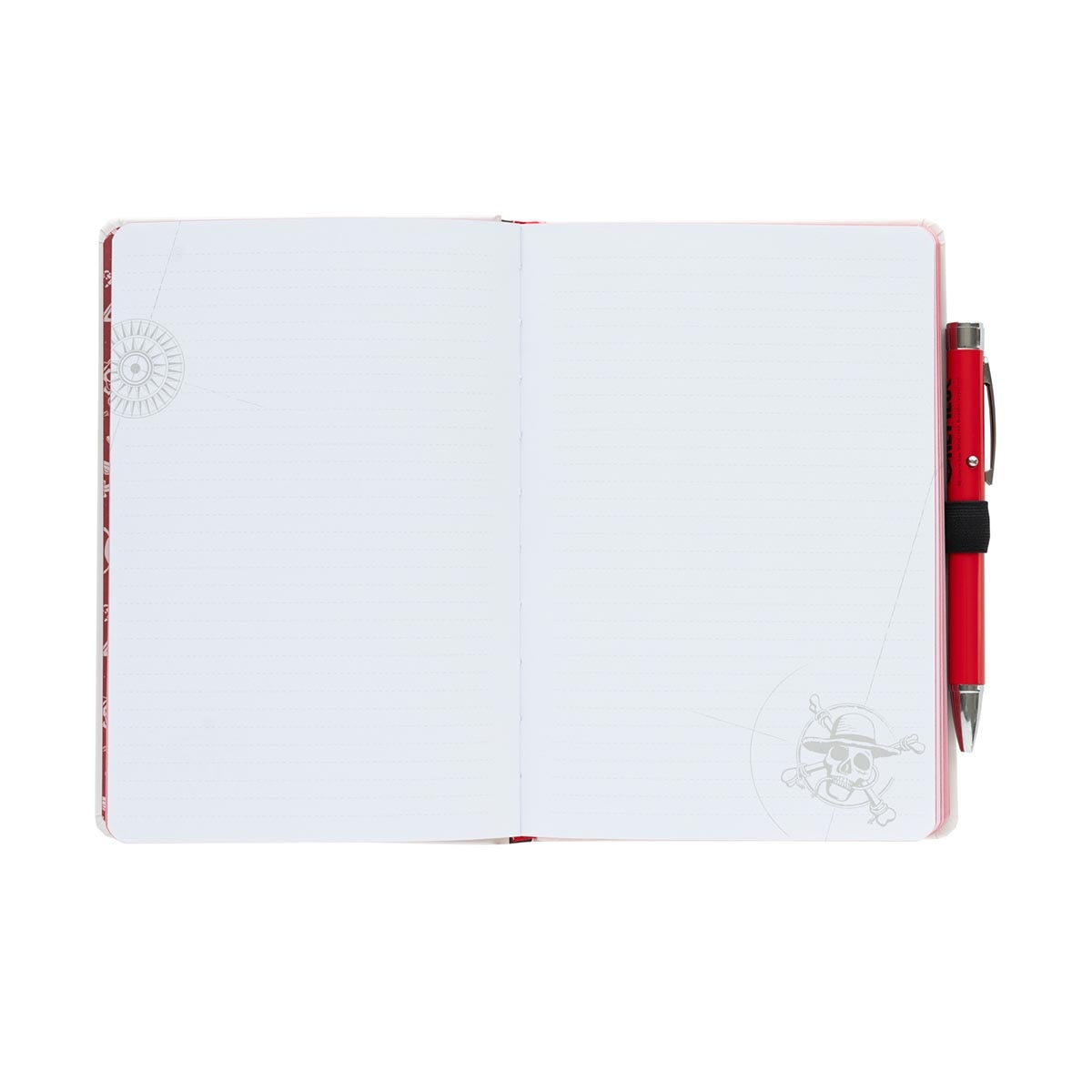 Caderno A5 e Boli One Piece Netflix Branco-3