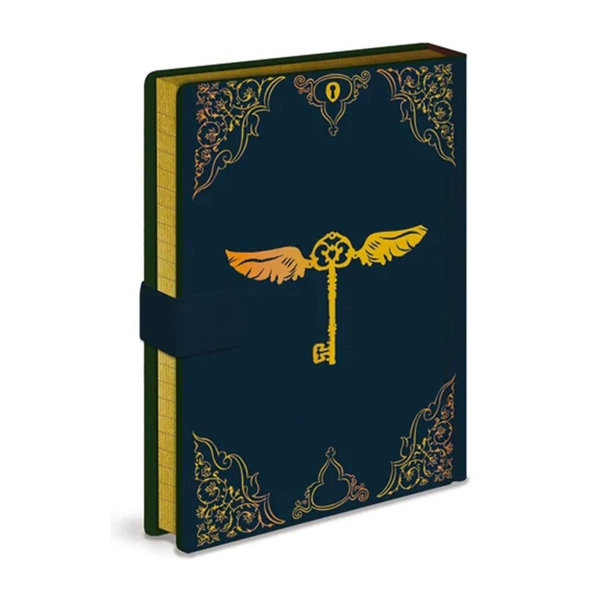Diario Combinação Alohomora Harry Potter Pyramid Azul-2