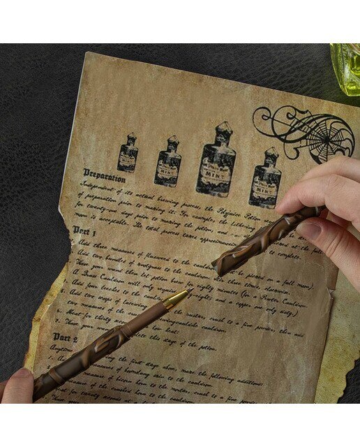 Caneta Esferográfica Varinha Hermione Harry Potter 7