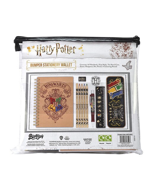 Conjunto de Papelaria Hogwarts Harry Potter Blue Sky 2
