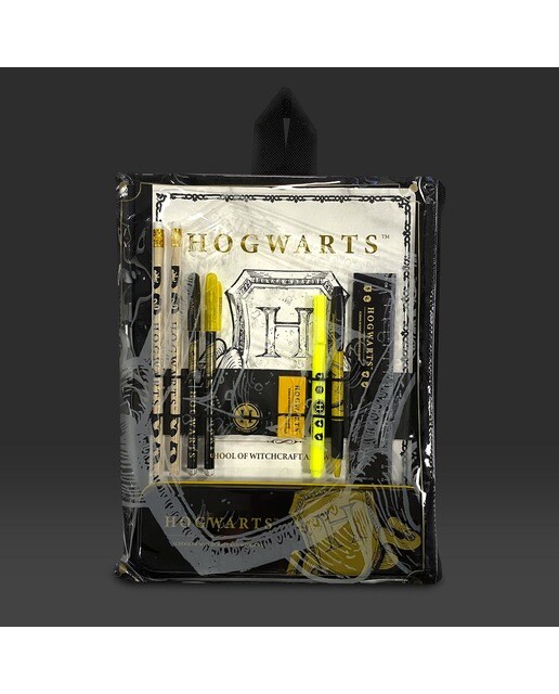 Conjunto de Papelaria Hogwarts Harry Potter Blue Sky 2