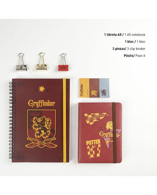 Conjunto de Papelaria Harry Potter 2