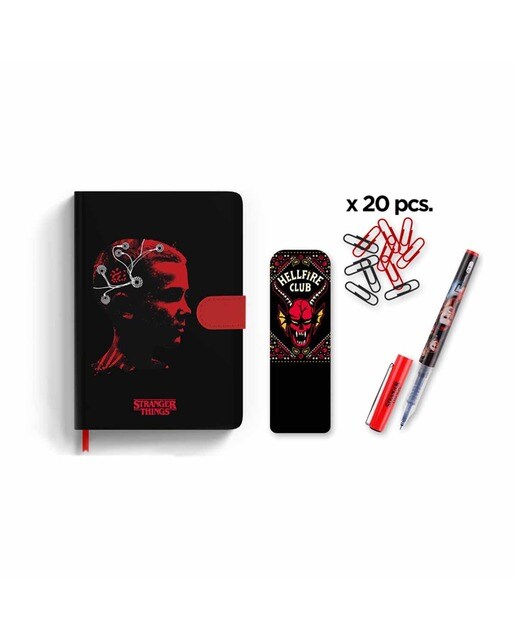 Imagem 0 de Conjunto Papeleria Eleven Stranger Things