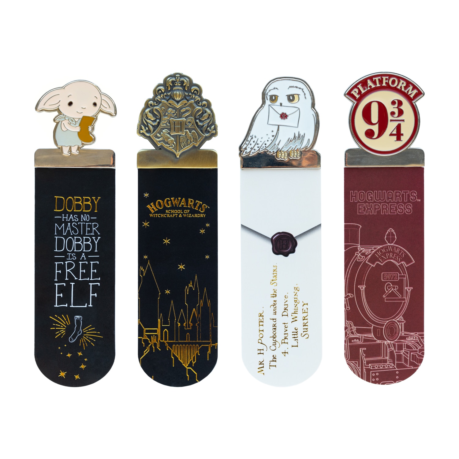 Set 4 MarcadoresHarry Potter 2