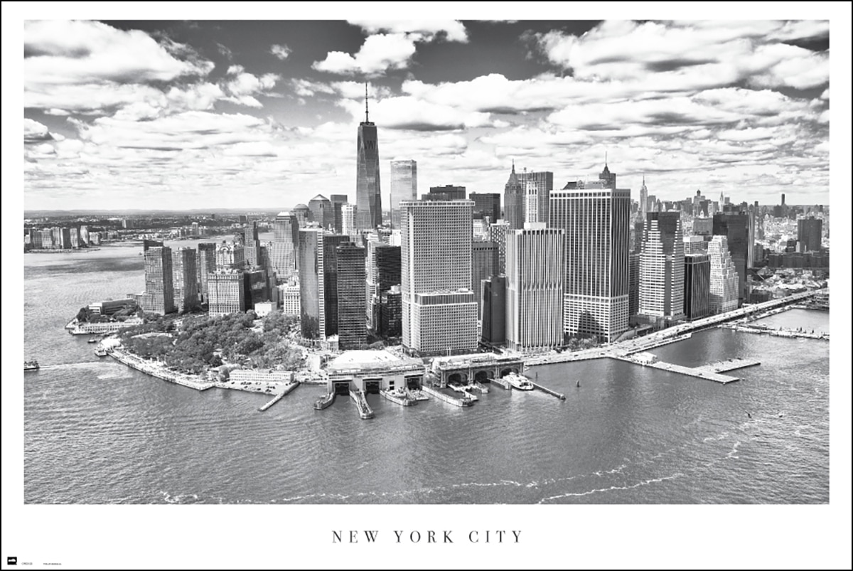 Póster New York City Airview 1
