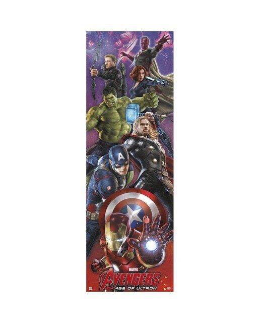 Póster Marvel Os Vingadores Age of Ultron 1
