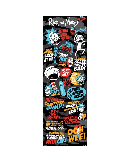 Poster de Porta Rick & Morty 1