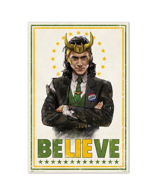 Póster Marvel Loki: Believe 1